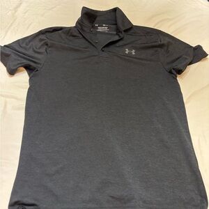 Under Armour Men's Bkack Polo Shirt